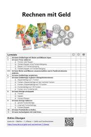 Banknoten und münzen zum lernen, spielen. Rechnen Mit Geld Rechnen Mit Geld Geld Rechnen