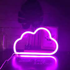 Guys here's a simple hack to make a neon sign at home with very basic materials. Amazon Com Sky Series Led Neon Light Sign Moon Cloud Star Lightning Sign Night Lights Wall Decor Home Decoration Light For Kids Room Bedroom Birthday Wedding Party Gift Cloud Pink Home Kitchen