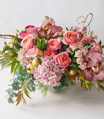 Fall Floral Finery Pink Flower Arrangements Fall Floral Arrangements Floral