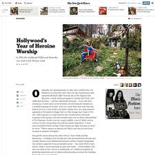 Introducing A New Article Design Nytimes Com Ny Times Article Design Website Redesign