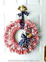 Here's a cheap and easy dollar tree craft idea my daughter and i created together: Diy Dollar Store Patriotic Bbq Picnic Wreath
