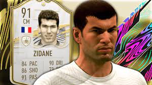 Fifa 21 91 Icon Zidane Review 91 Icon Zinedine Zidane Review Fifa 21 Ultimate Team Youtube