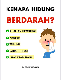 Hidung berdarah atau mimisan adalah suatu keadaan pendarahan dari hidung yang keluar melalui lubang hidung. Selalu Sangat Hidung Anak Berdarah Bukan Panas Badan Doktor Jelaskan Puncanya Pa Ma