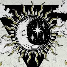 Sun Moon Love Art Print Live By The Sun Love By The Moon Etsy Star Wall Art Starry Night Art Love Art