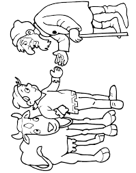 Jack Buying Magic Beans Gif 700 890 Jack And The Beanstalk Coloring Pages Fairy Tale Projects