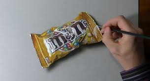 Lukisan Pensil 3d Super Awesome Super Awesome Candy Bar