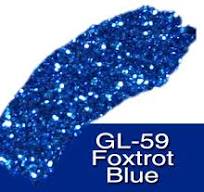 Sapphire Blue Bulk Glitter - GL59 Foxtrot Blue Extra Fine Cut .008"