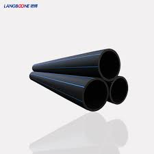 SDR17 HDPE Pipes PE100 DN200mm Black Soild Pipe for ...
