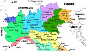 The regions of italy (italian: Regions Of Northern Italy Northern Italy Map Northern Italy Italy Map