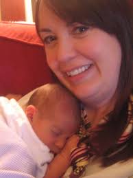 Isa snuggling with her Aunt Lori