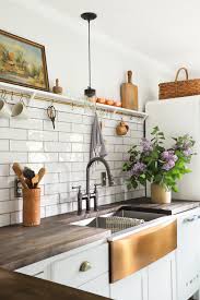 The copper farmhouse sink apron usually has a hand hammered. Diy Install An Apron Front Sink With A Butcher Block Countertop I Spy Diy