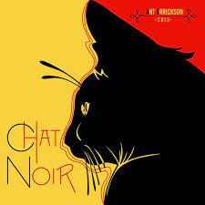 La Tournee Du Chat Noir Chat Noir By Ant Errickson Black Cat Art Cat Posters Cat Artwork
