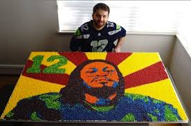 Marshawn lynch's epic skittles commercial. Marshawn Lynch Gets Ready For The Season With Skittles A Lot Of Them Daily Snark
