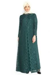 Baju gamis brokat modern kylie by kynara via busanamuslimbranded.com. 30 Model Gamis Brokat Ibu Gemuk Fashion Modern Dan Terbaru 2021