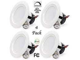 We would like to show you a description here but the site won't allow us. 4 Pack Bioluz Led 11 Watt 4 Inch Ul Listed Dimmable Retrofit Led Recessed Lighting Fixture 3000k Led Ceiling Light 650 Lm Recessed Downlight Non Beveled Newegg Com