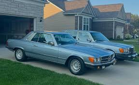 Image result for Silver Blue 1980 Mercedes