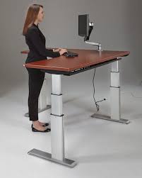 Newheights Corner Height Adjustable Standing Desk Diy Standing Desk Corner Standing Desk Adjustable Standing Desk
