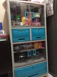 These cabinets are designed for the tropical climate and are made of pvc plastic. Plastic Kitchen Cabinet Furniture Home Living Furniture Shelves Cabinets Racks On Carousell