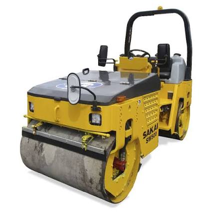Sakai SW500 Smooth Drum Roller
