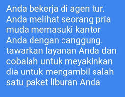 Contoh dialog menawarkan produk ke konsumen. Tolong Buatkan Percakapan Bahasa Inggris Tentang Agen Tur Yang Menawarkan Layanan Paket Liburan Brainly Co Id