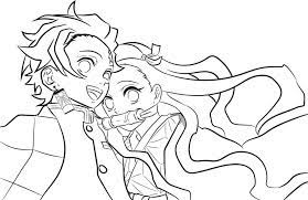 Includes images of baby animals, flowers, rain showers, and more. Tanjiro And Nezuko Demon Slayer 1 Coloring Page Anime Coloring Pages