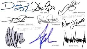 Huruf awal illustrations & vectors. 300 Contoh Tanda Tangan Keren Huruf A Z Menarik Simple Beserta Tipsnya