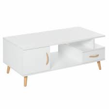 Couchtisch wohnzimmertisch hochglanz weiss mit 4 schubladen modern. Couchtisch Weiss Schublade Gunstig Kaufen Ebay