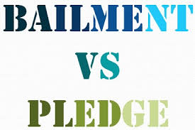 Difference Between Bailment And Pledge With Examples And