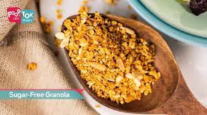 Low carb and sugarfree recipes, diabetic desserts, comfort foods, main dishes and the diabetic gourmet magazine recipe archive includes the best recipes for a diabetic lifestyle. How To Make Sugar Free Granola Diabetic Friendly Sugar Free Orange Granola Recipe Youtube