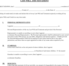 Georgia last will and testament form is a legal document outlining how an individual's assets shall be managed after their demise. Last Will And Testament Template Free Template Download Customize And Print