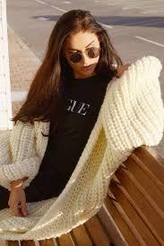 Shop the latest knit hooded mink fur coat deals on aliexpress. Oversize Chunky Knit Hooded Cardigan Cream Hand Knit Cardigan Etsy
