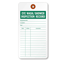 Contents checked against the contents list. Printable Eye Wash Station Checklist Fasrlens