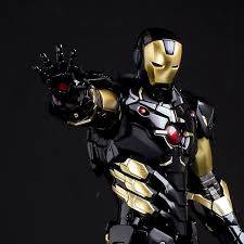 Black And Gold Iron Man Action Figure 