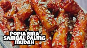 Goreng kulit popia dengan api sederhana sehingga kekuningan. Popia Goreng Bersira Pedas Dan Rangup Dokterandalan