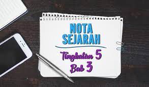Nota Sejarah Tingkatan 5 Bab 3 Tuisyen Falif