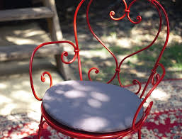 1900 Armchair Garden Metal Armchair Outdoor Furniture Meubles De Patio Fauteuil Rond Coussin
