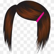 She was included in a fire. Hair Brown Girl Cartoon Hair Png Clipart 389400 Pikpng