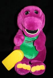 Barney I Love You Song 16 Singing Doll Plush Sewn Heart Stuffed Dinosaur Toy Barney Singingbarney Manhattan Toy Barney I Love You Dinosaur Toys