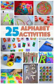 Kids can have fun while learning the alphabet with these 40 alphabet activities for preschoolers! 100 Alphabet Wall Ideas Alphabet Alphabet Wall Lettering Alphabet