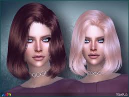 The Sims Resource Tempus Hai By Anto Sims 4 Hairs Wavy Bob Hairstyles Womens Hairstyles Short Hair Styles