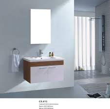 Engelch bathroom vanity 29 grey 2 drawers floating wall mounted bathroom vanity, storage cabinet with white ceramic vessel basin top vanity sink combo. 80cm Wide Pvc Bathroom Vanity Cabinet China 600mm Wide Bathroom Cabinet Floating Bathroom Cabinet Made In China Com