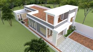 House Design Plans 10x25 With 33x82 Feet 3 Bedrooms House Design 3d In 2020 Bungalow House Design Modern House Plans Modern Bungalow House