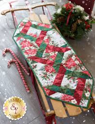 Winter Twist Table Runner Kit In 2020 Christmas Table Runner Table Runner Diy Table Runner And Placemats