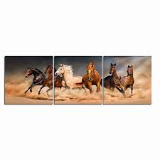 Find everything you need to make your cabin feel like home at black forest decor Sunding Art Canvas Wall Art 3 Art Of Running Horse Wall And Art Works Of Modern Wooden Frame Picture Wall Decoration Living Room And Bedroom Can Be Hung At Any Time Buy Online