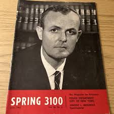 SPRING 3100 NYPD Magazine June 1966 $8.98