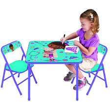 Disney Doc Mcstuffins On The Go Activity Table Set Walmart Com In 2020 Kids Activity Table Activity Table Disney Doc Mcstuffins