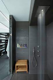 But we are happy to report it is not impossible. K54 Apartment A Stylish Apartment Designed With Black White And Modern Interior Modern Shower Modern Shower Design Bathroom Shower Design