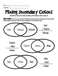 Check spelling or type a new query. Mixing Secondary Colors Worksheet By Mrsallainart Tpt