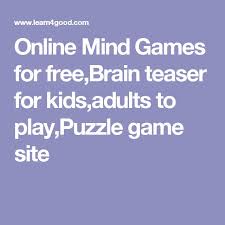 We have selected the best free online brain training games. Mind Refreshing Games Online
