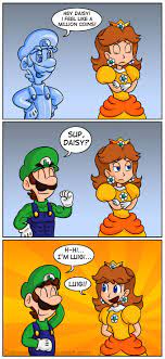 Just Being Luigi by Gabasonian on deviantART | Mario funny, Mario comics,  Super mario art